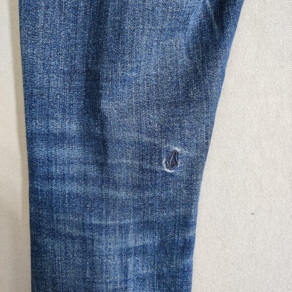 Volcom Brand Jeans women's junior size 25 ink blue colour jeggings stretchy - Picture 7 of 15